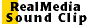 Clip sonore RealMedia